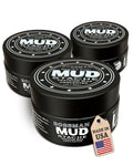 Bossman MUDstache Mustache Wax for Men - Strong 24-Hour Hold