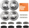 Front & Rear Brake Kit for 2014-2023 Jeep Cherokee - ValueMAX Low Dust