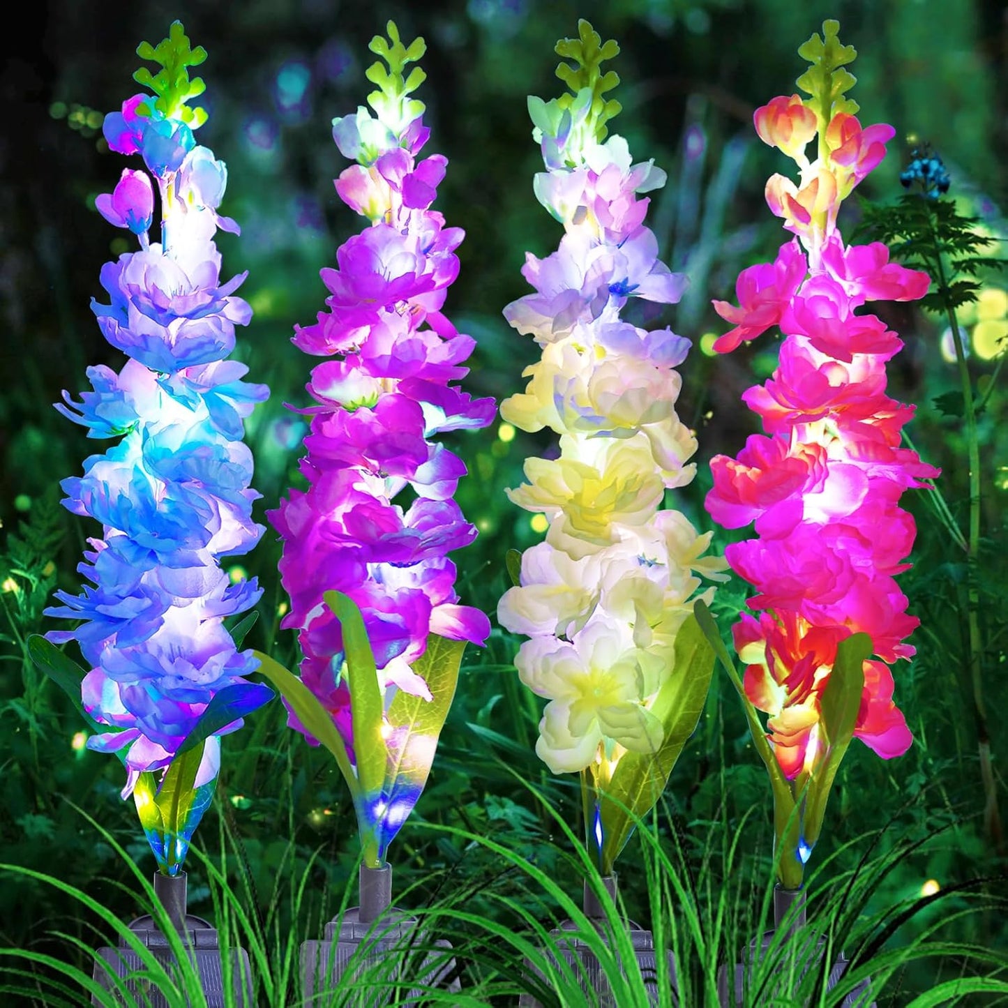Solar Garden Lights with 80 LEDs for Stunning Outdoor Decor
