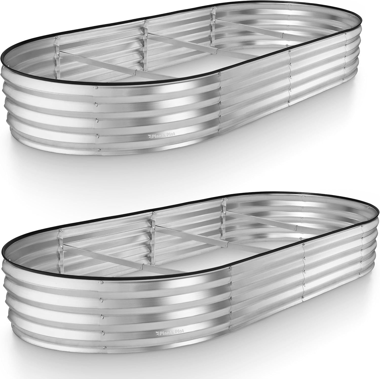Galvanized Raised Garden Beds Outdoor for Vegetables and Flowers