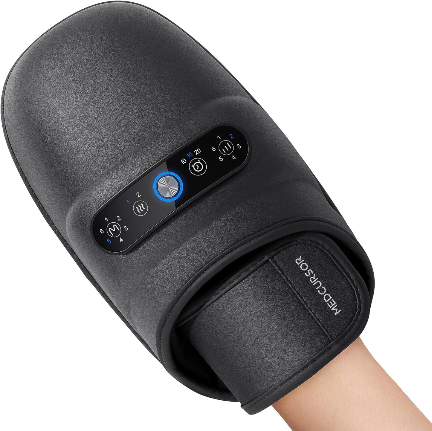 Medcursor Hand Massager with Heat for Pain Relief and Comfort