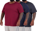 Real Essentials Mens Big & Tall Tech Stretch 3-Pack T-Shirts