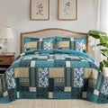 Cotton California King Quilt Set - Lightweight Oversized Quilt for All