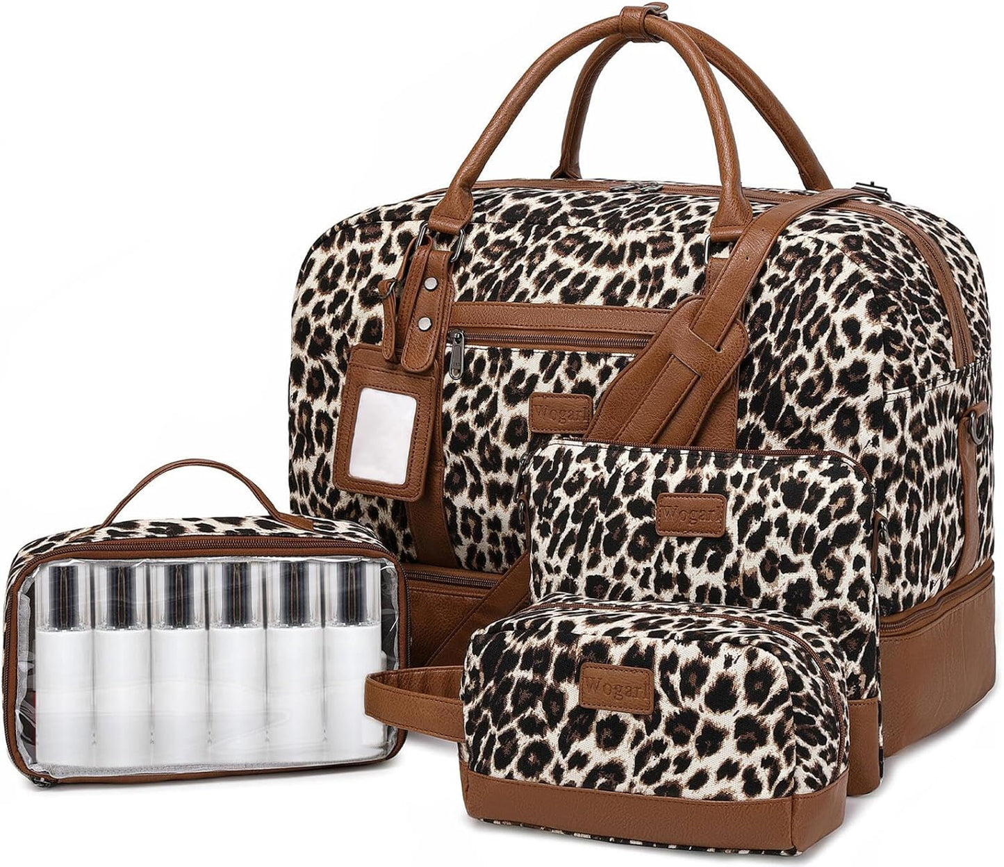 Wogarl Weekender Bags for Women Large Overnight Travel Duffel