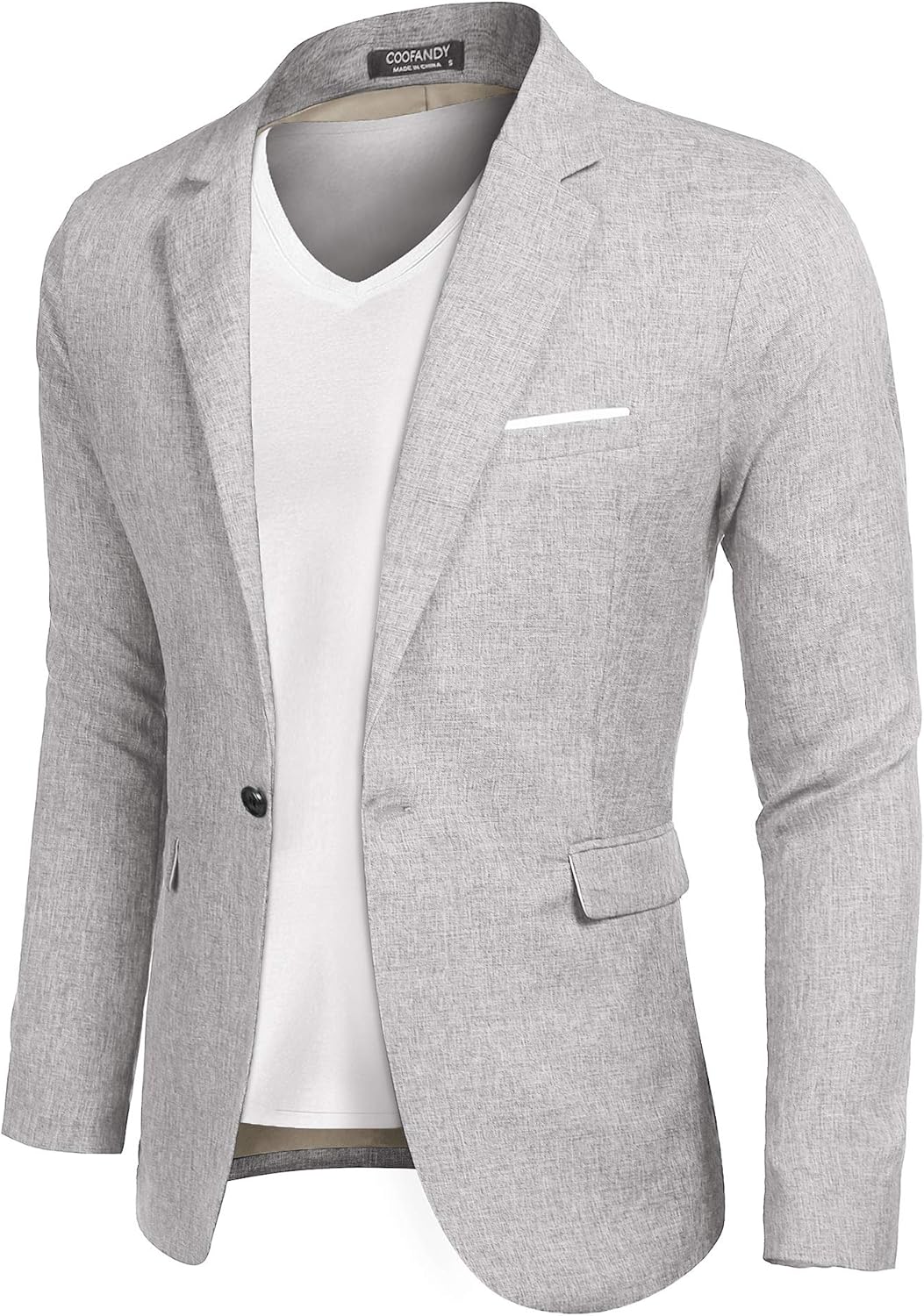 COOFANDY Men's Slim Fit Blazer for Casual and Formal Wear