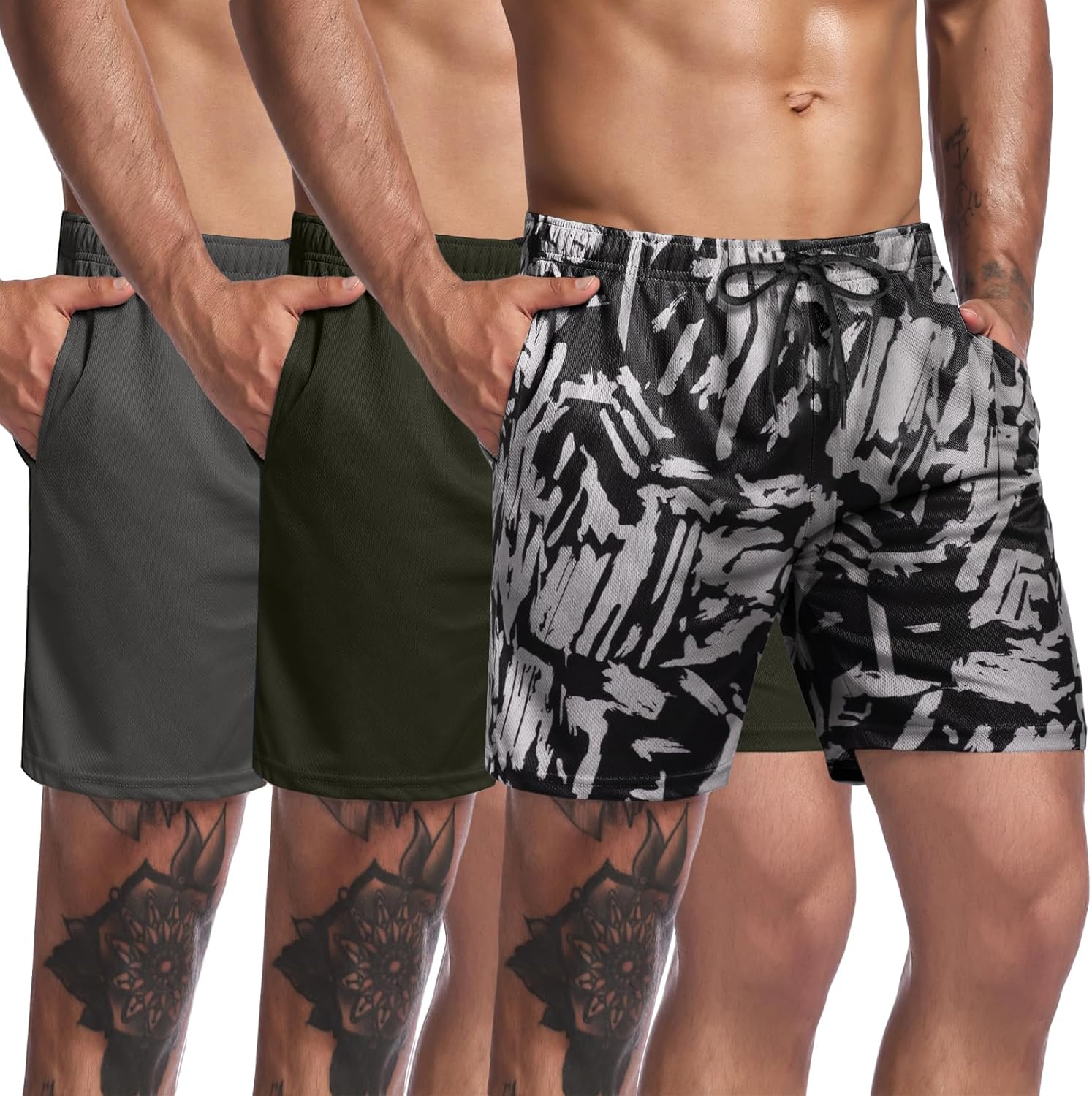COOFANDY Men's Athletic Shorts for Gym and Workout Sessions