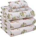 Split King Cotton Sheets Set for Adjustable Bed - Soft Percale Feel