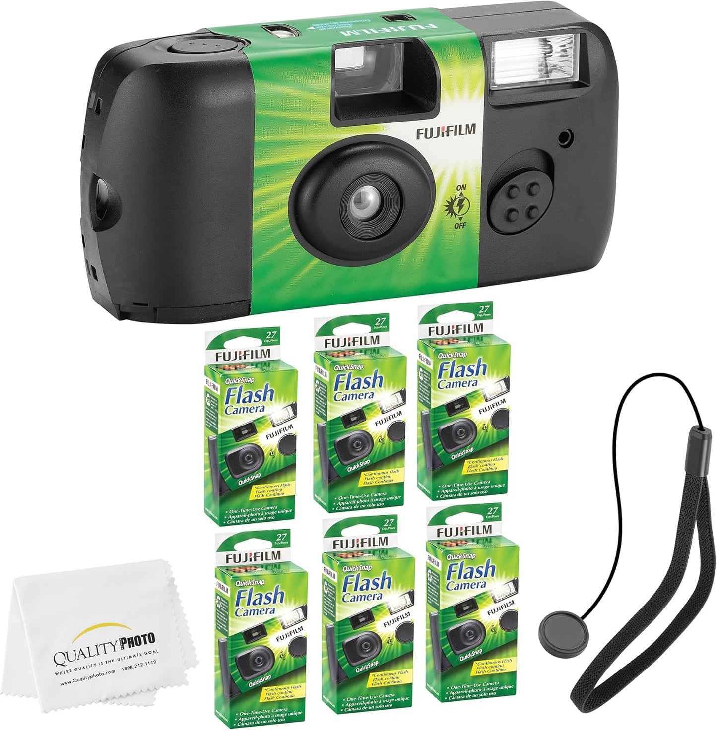 Fujifilm QuickSnap Flash 400 Disposable 35mm Camera Review