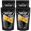 Freeze Dried Peaches - All-Natural Snack, 24 oz. (4 Bags)