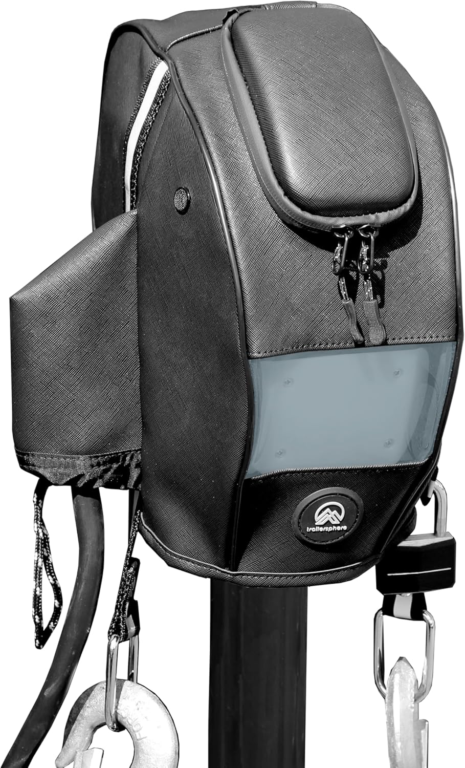 Custom Electric Tongue Jack Cover for FIC by Trailersphere