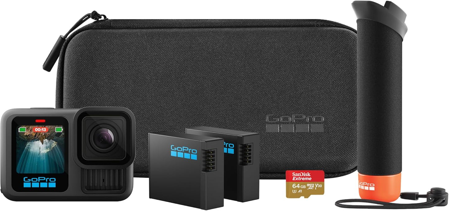 GoPro HERO13 Black Bundle: Ultimate Accessories Kit