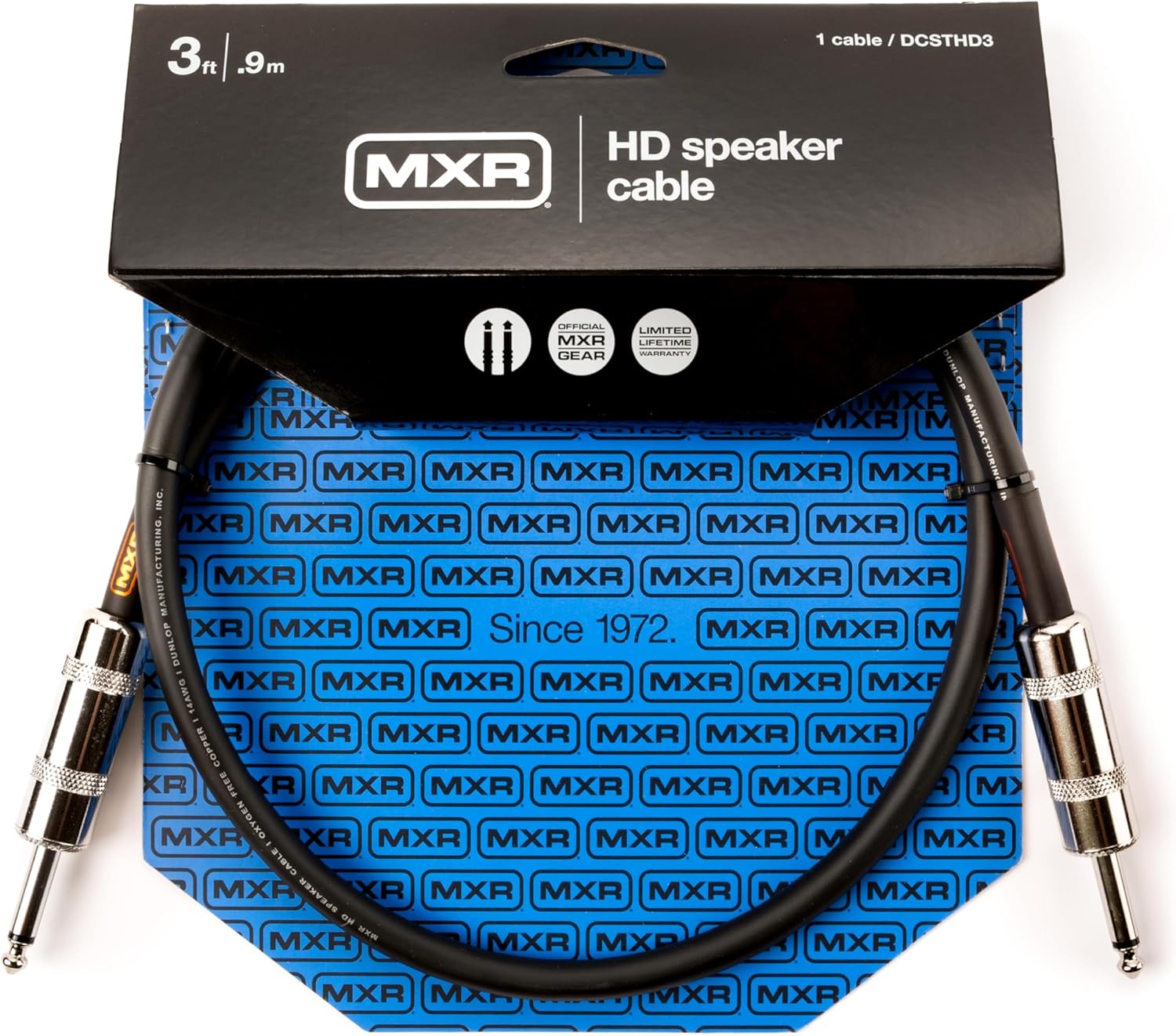 MXR Heavy Duty TS 1/4 Inch Speaker Cable for Clear Sound