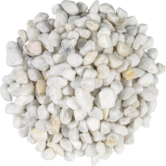 MSI Decorative Tumbled White Pebbles for Unique Accents