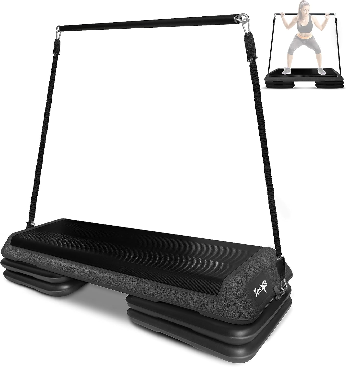 Yes4All Adjustable Aerobic Step Platform for Versatile Workouts