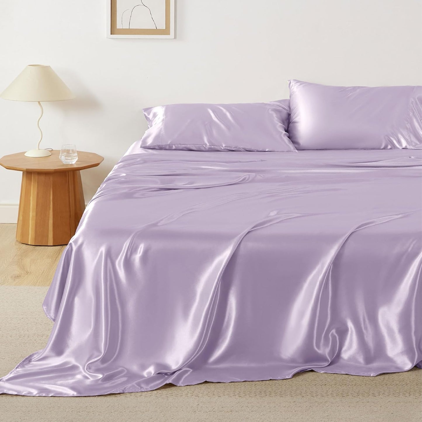 Luxury Satin Sheets King Size Set for Ultimate Comfort