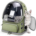 Cat Backpack Carrier Breathable Bubble Pet Carrier - Spacious Travel