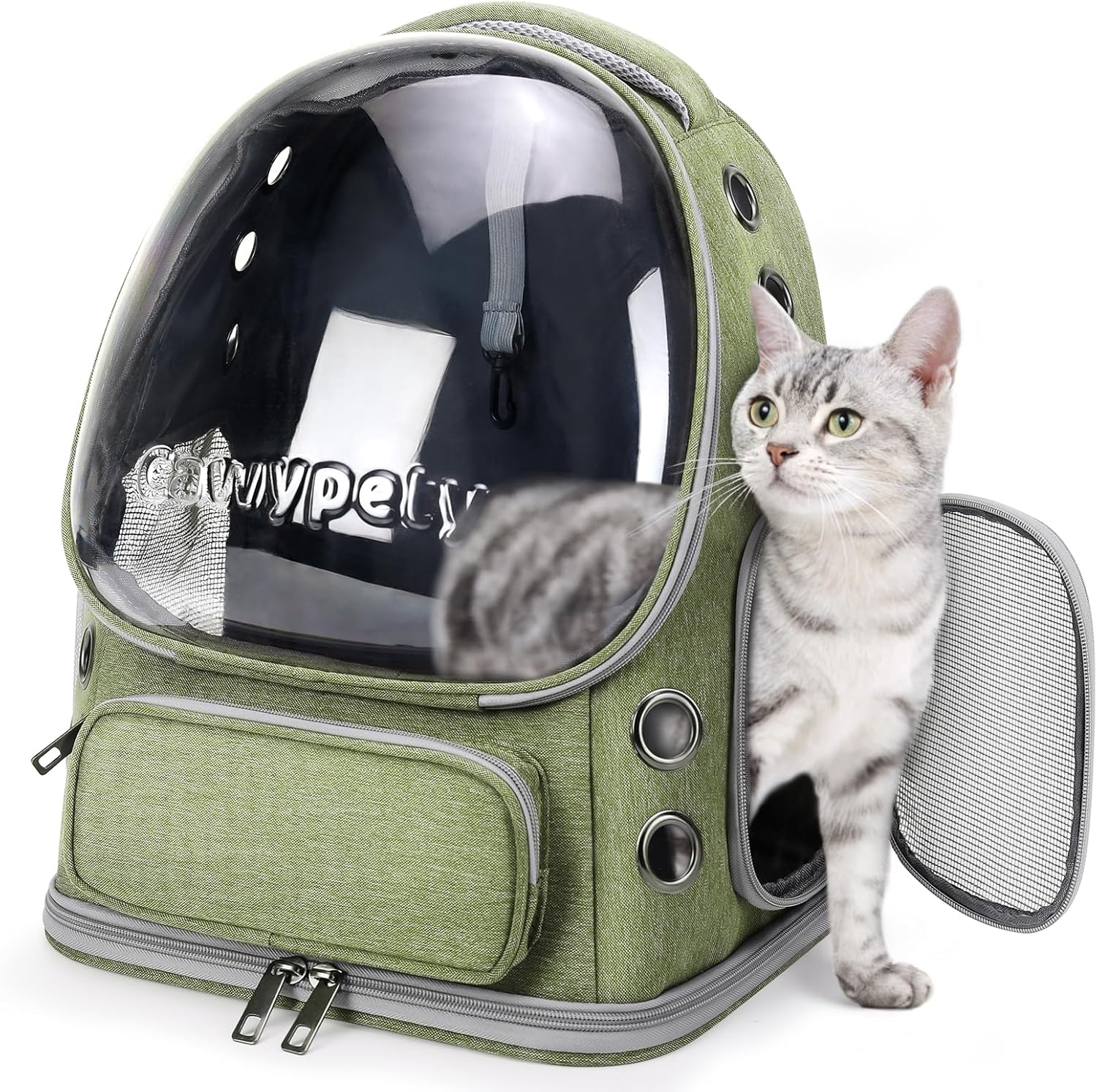 Breathable Cat Backpack Carrier for Travel and Hiking Adventures