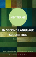 Key Terms in Second Language Acquisition - Essential Reference