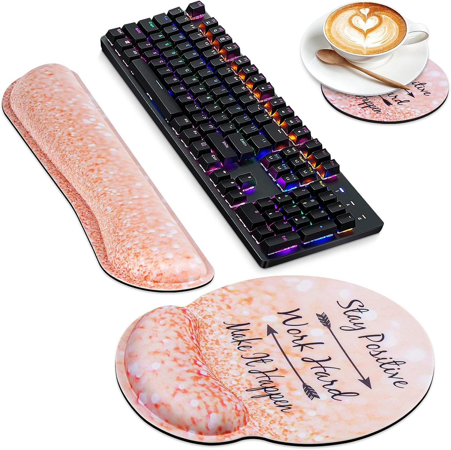 Canjoy 3-in-1 Wrist Support Set: Easy Typing & Pain Relief