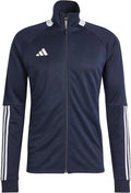adidas Men's Sereno 3-Stripes Slim Track Jacket - Lightweight Fit