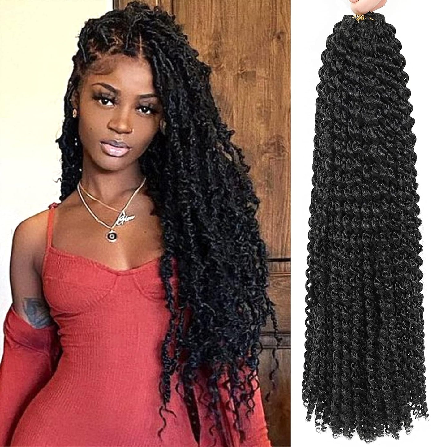 Passion Twist Hair 30 Inch Crochet Hair Extensions for Women