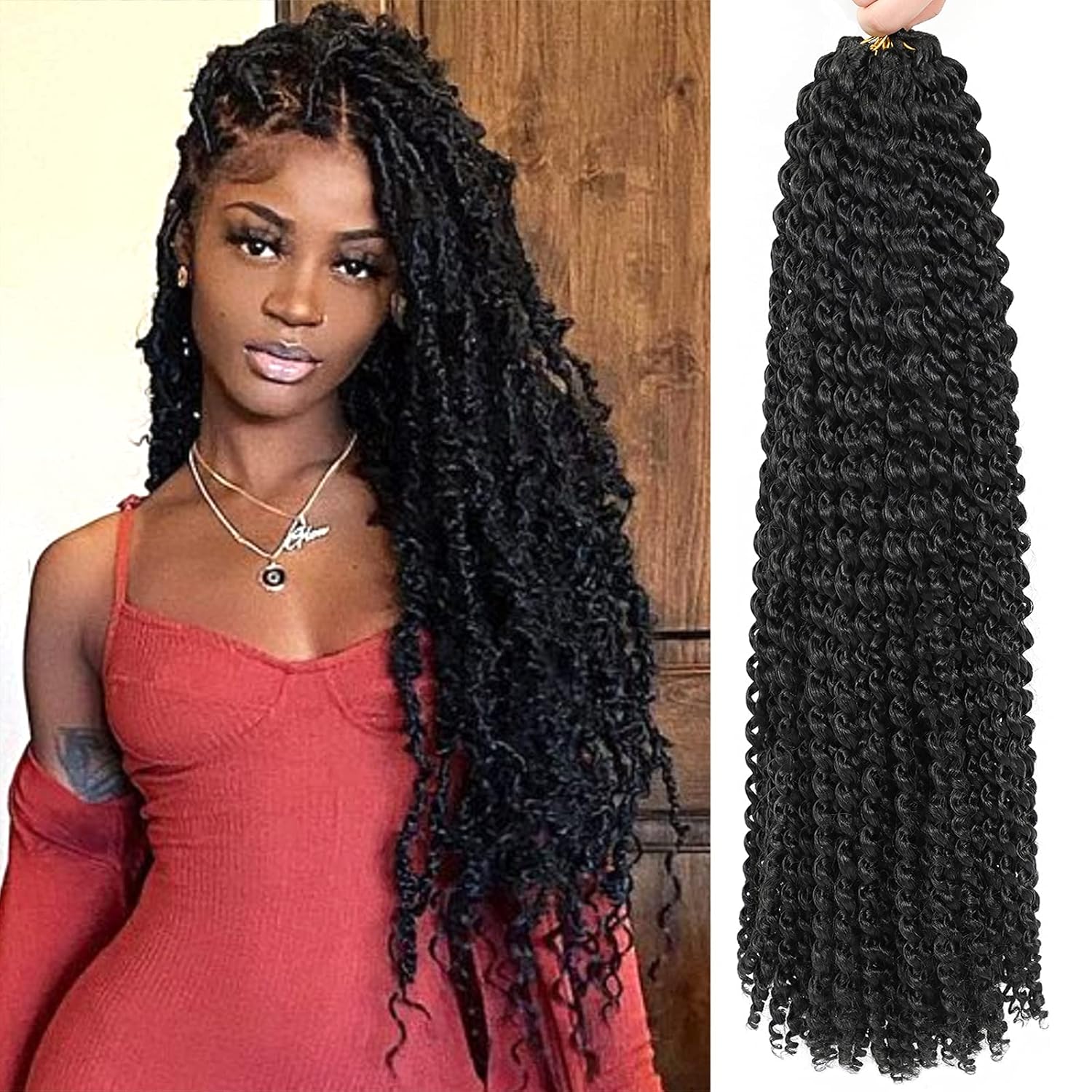 Passion Twist Hair 30 Inch Crochet Hair Extensions for Women