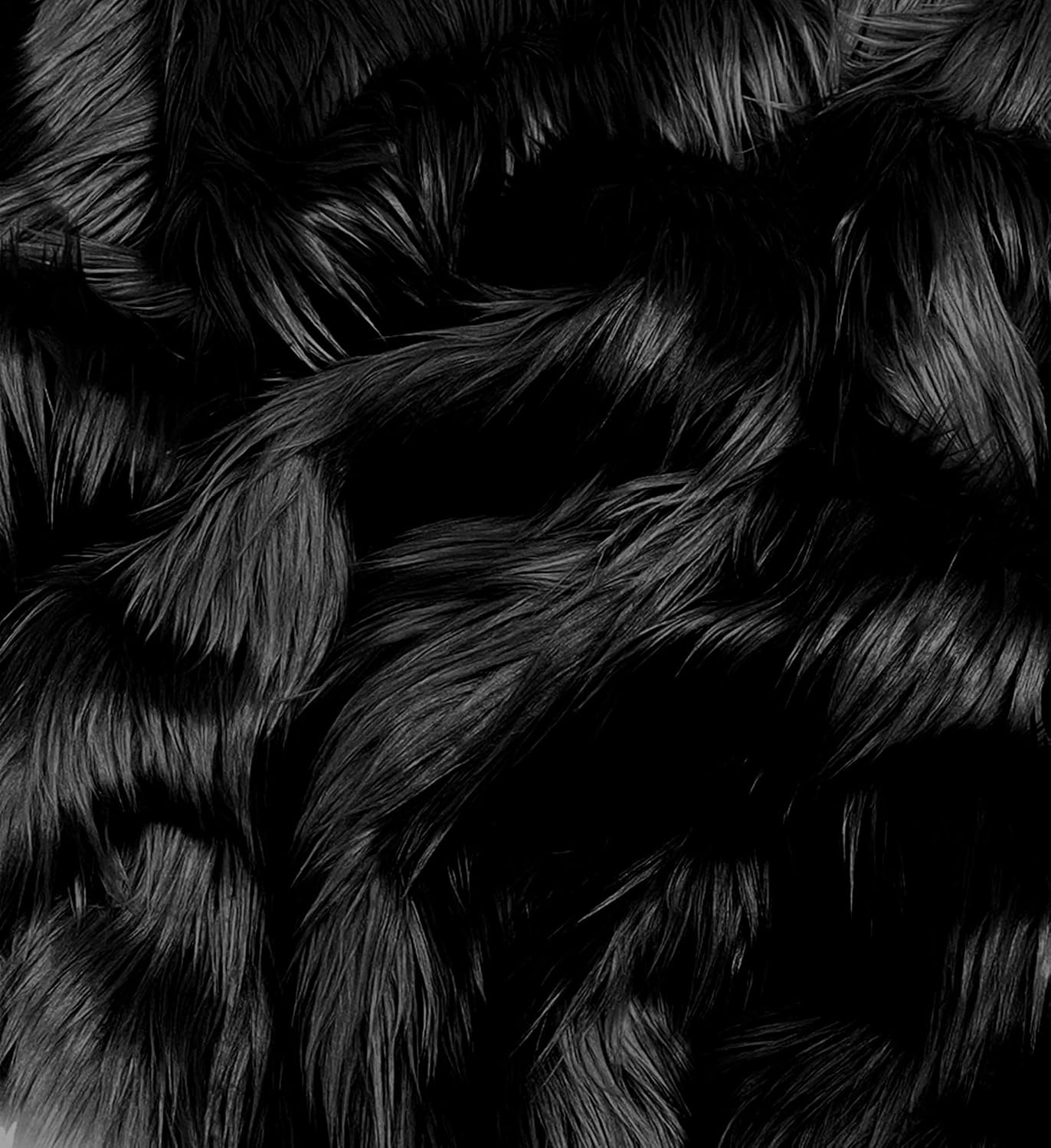 EOVEA Shaggy Faux Fur Fabric for Sewing and Crafts Projects