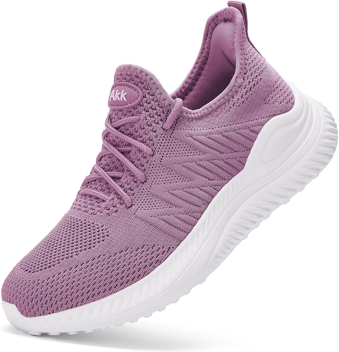 Womens Walking Tennis Shoes - Slip On Memory Foam Sneakers