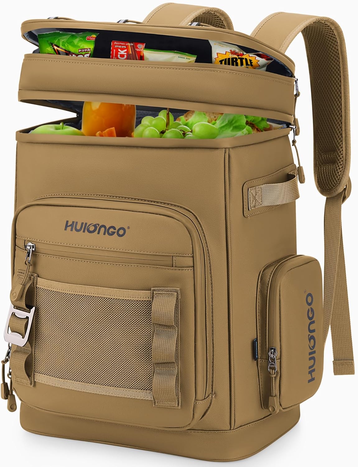 Large Waterproof Insulated Cooler Backpack for Outdoor Adventures