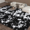 EVOIONOS 5x7 Fluffy Shag Rug for Bedroom and Living Room