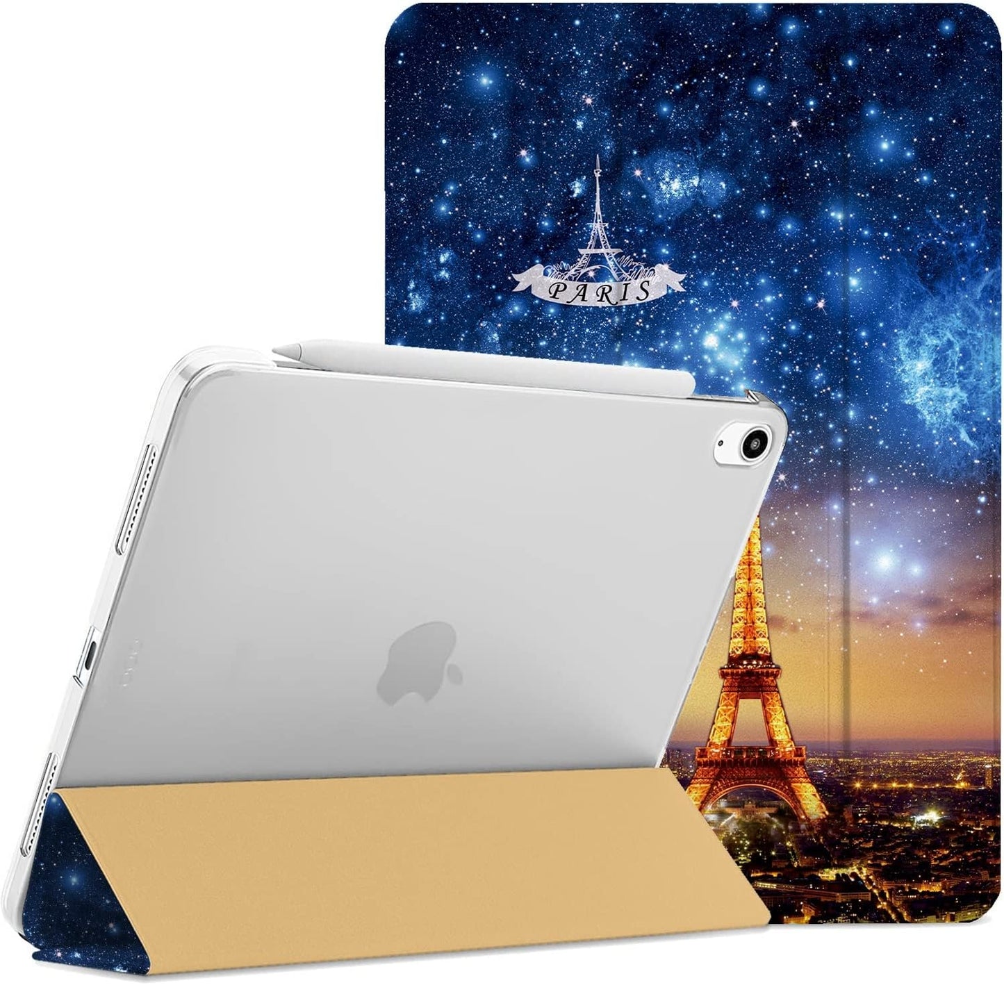 DuraSafe iPad Pro 12.9 Case with Eiffel Tower Print Design