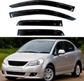 KPY Window Visor Compatible with Suzuki SX4 Sedan 2008-2010 - Rain