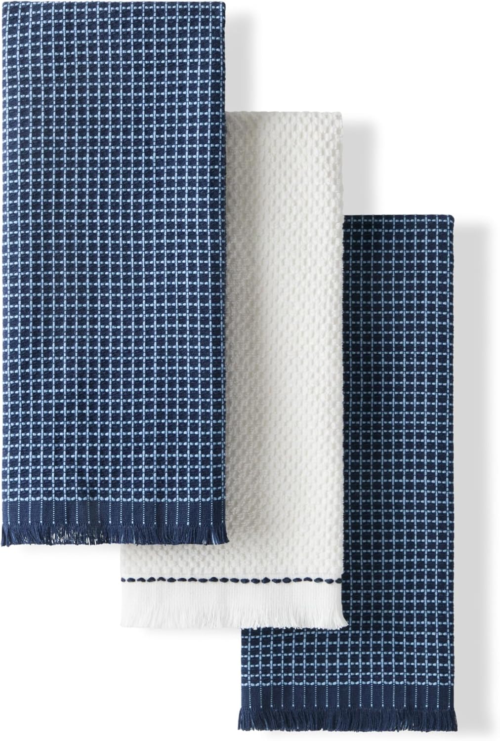 Kitchen Towels 3-Pack Set by KitchenAid - Absorbent & Stylish