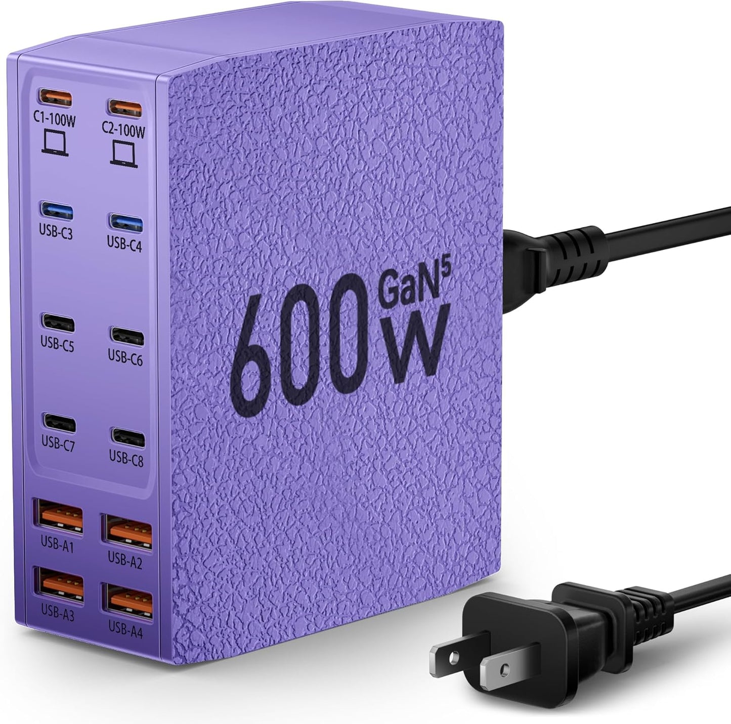12-Port USB C Charging Station for Fast Charging Multiple Devices