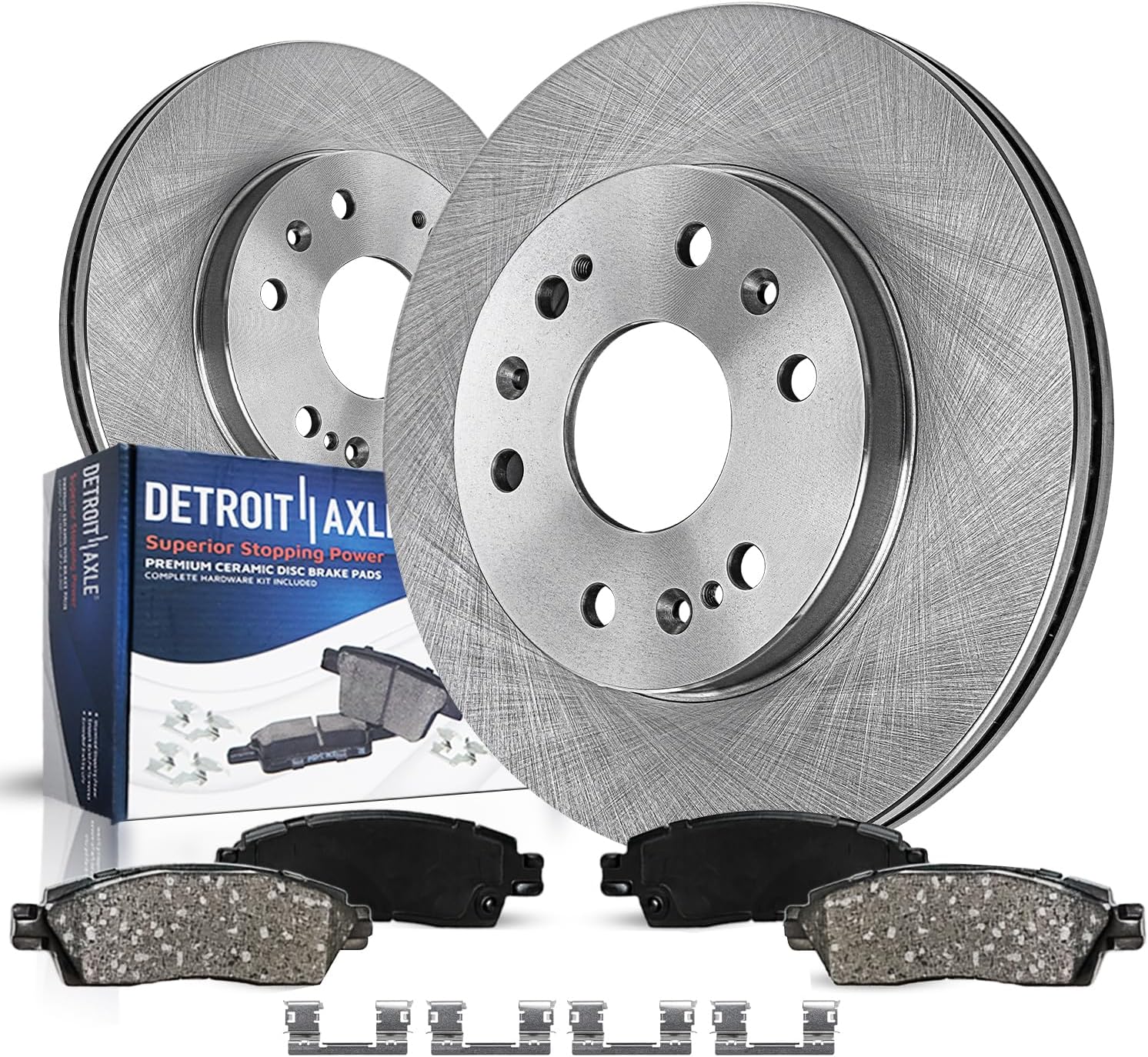 Detroit Axle Front Brake Kit for Chevy GMC Silverado Sierra