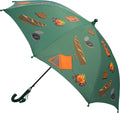 Kids Green Umbrella - Adventure Ready!