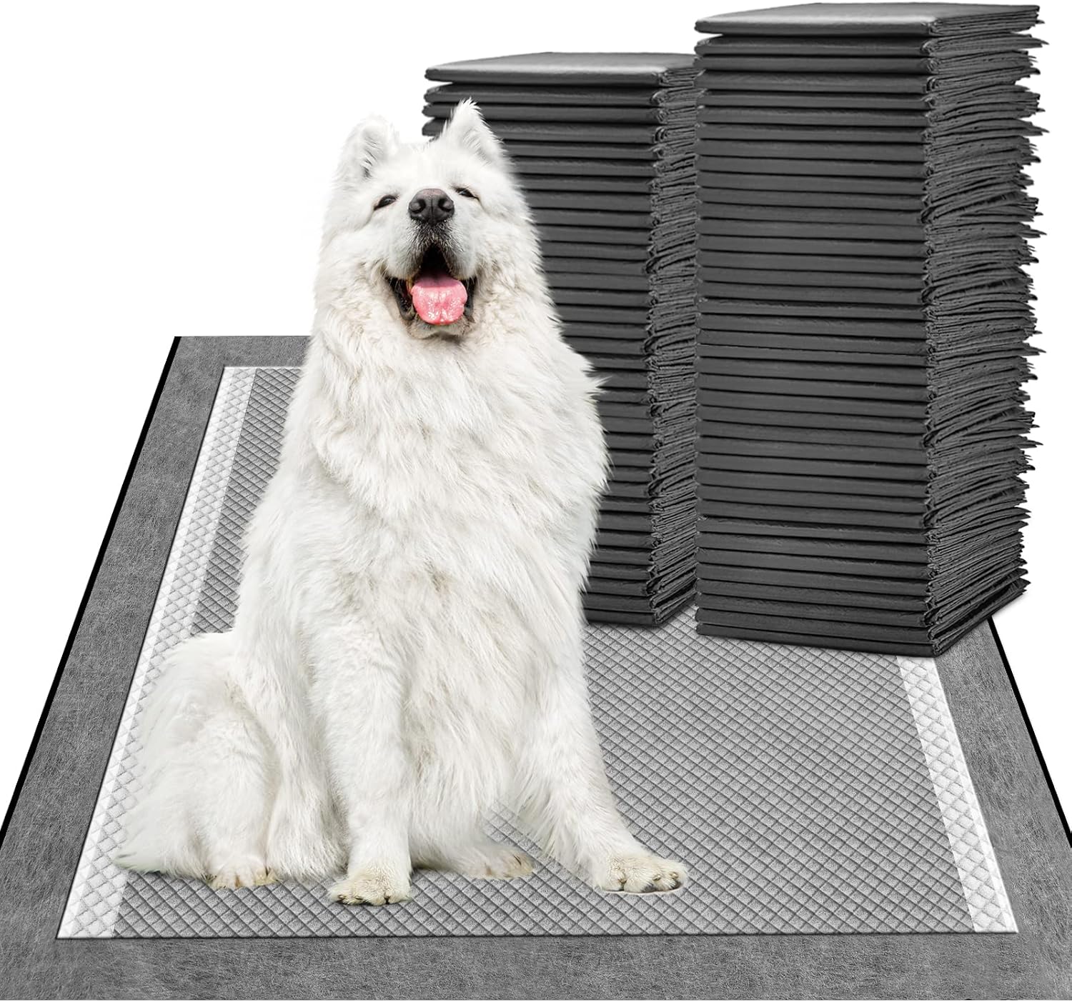 MIZOK Dog Pads 30x36 XXL Extra Large for Odor Control & Comfort