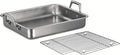 Tramontina 15-In Roasting Pan with Rack - Durable Oven Roaster