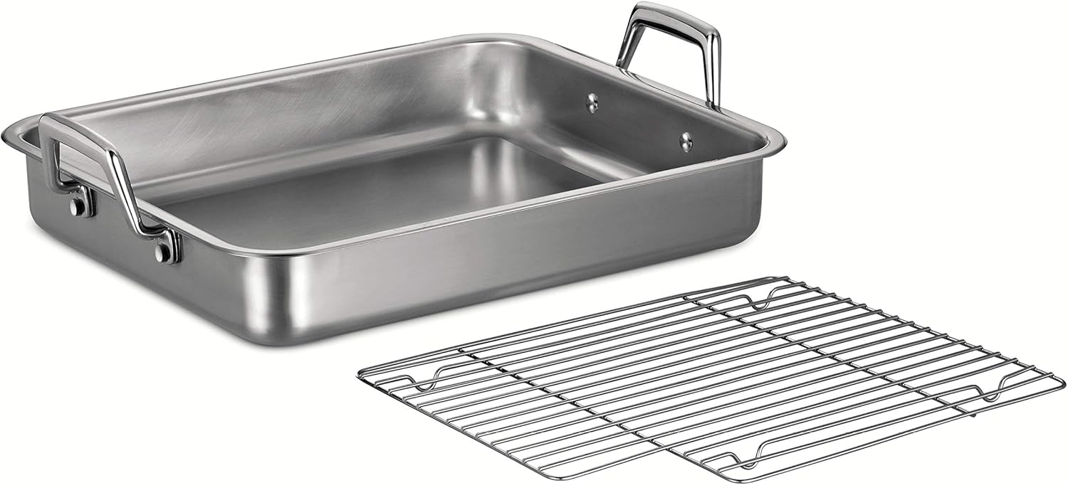 Tramontina 15-Inch Stainless Steel Roasting Pan with Rack Review