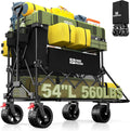 400L Double Decker Wagon with Tailgate 54ft Extra Long - Heavy Duty