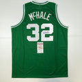 Autographed Kevin McHale Boston Green Basketball Jersey