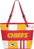 FOCO NFL Team Logo Printed Collage Tote Bag - Everyday Game Day Tote