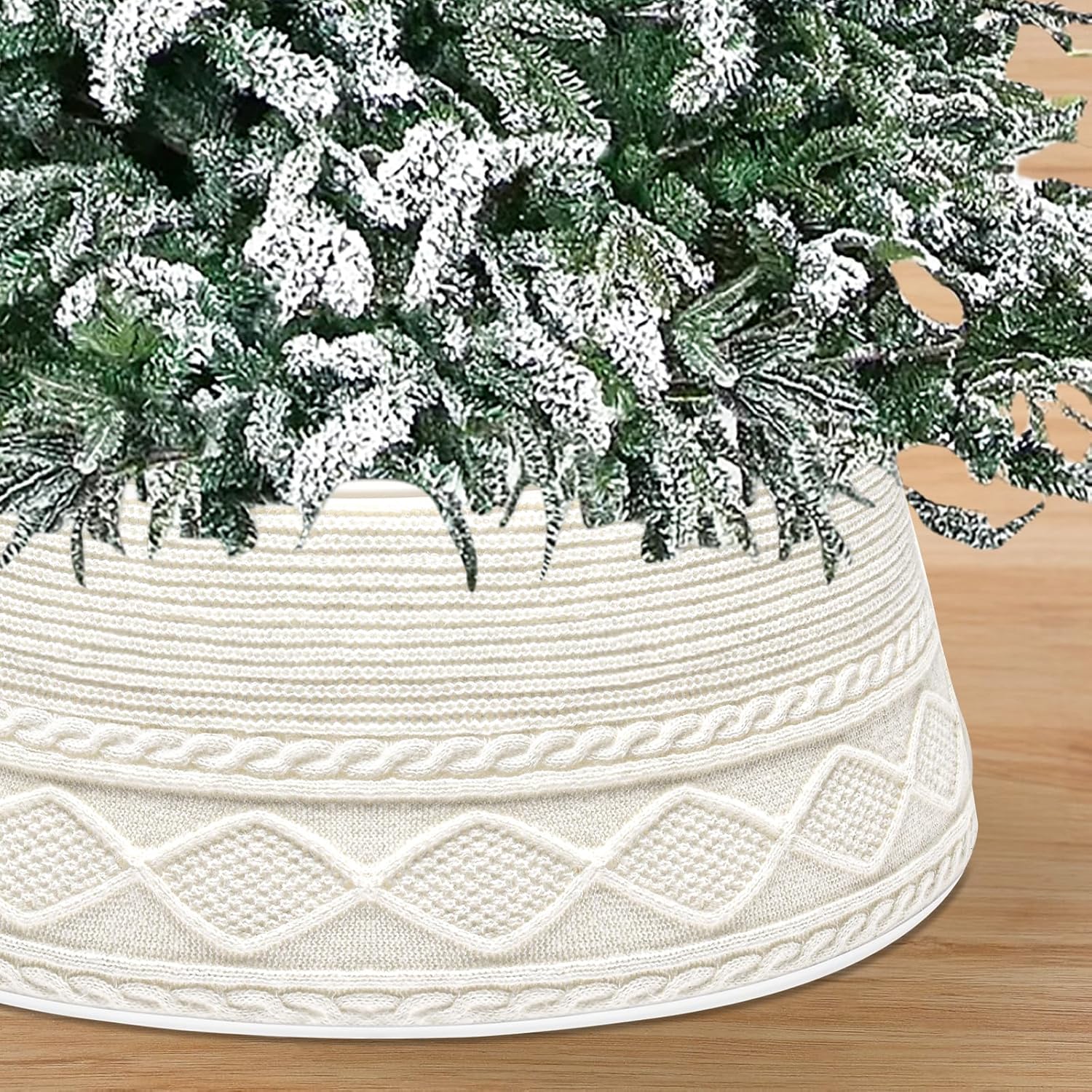Malier Christmas Tree Collar for a Stylish Holiday Decor