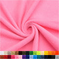Pico Textiles 3 Yards Bolt - Bubble Gum Pink Solid Fleece Fabric