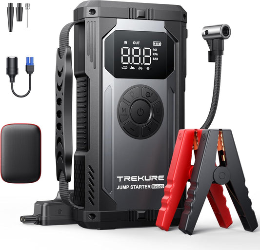 Ultimate Power On-The-Go: TREKURE 8-in-1 Jump Starter