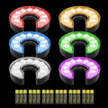 LED Golf Hole Light with Anti-Glare Lens - Night Putting Target