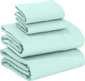 RUVANTI 100% Cotton Flannel Sheets California King - Cozy Deep Pocket