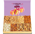 Luxurious Treats Nuts Gift Basket Assorted Gourmet Collection - Gift