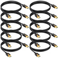 4K DisplayPort to HDMI Cable 10-Pack for UHD Video and Audio