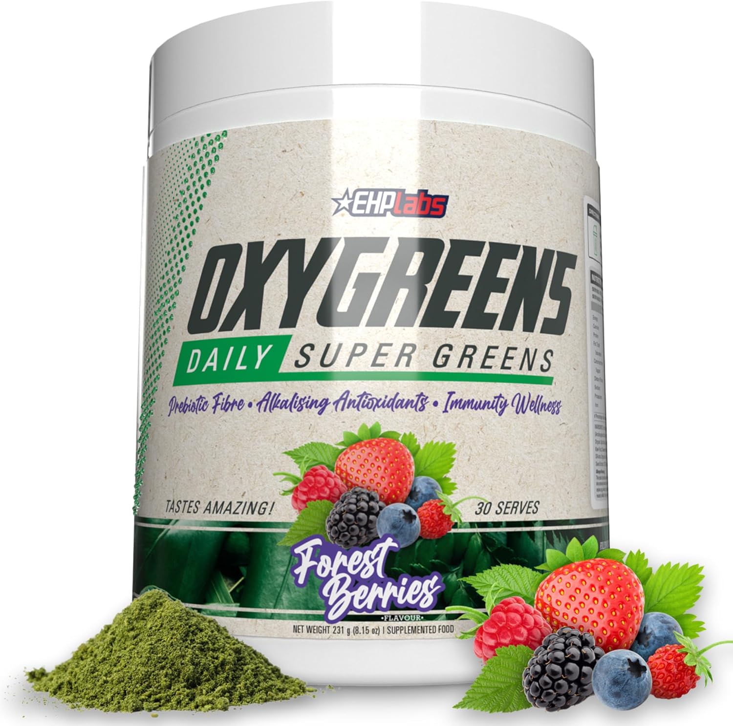 EHP Labs OxyGreens Super Greens Powder for Daily Veggie Intake